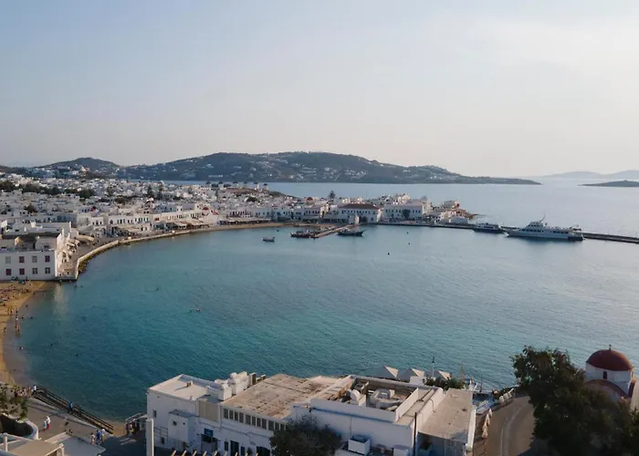 Апартаменты Simple House Mykonos Sunset Mykonos Town